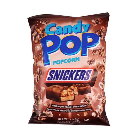 Candy Popcorn Snickers