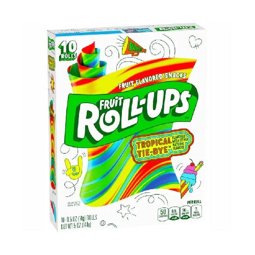 Fruit Roll Ups Tropical Tie-Dye