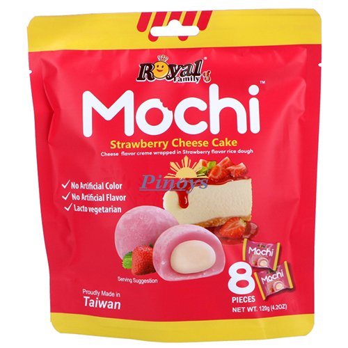 Mochi Strawberry Cheesecake