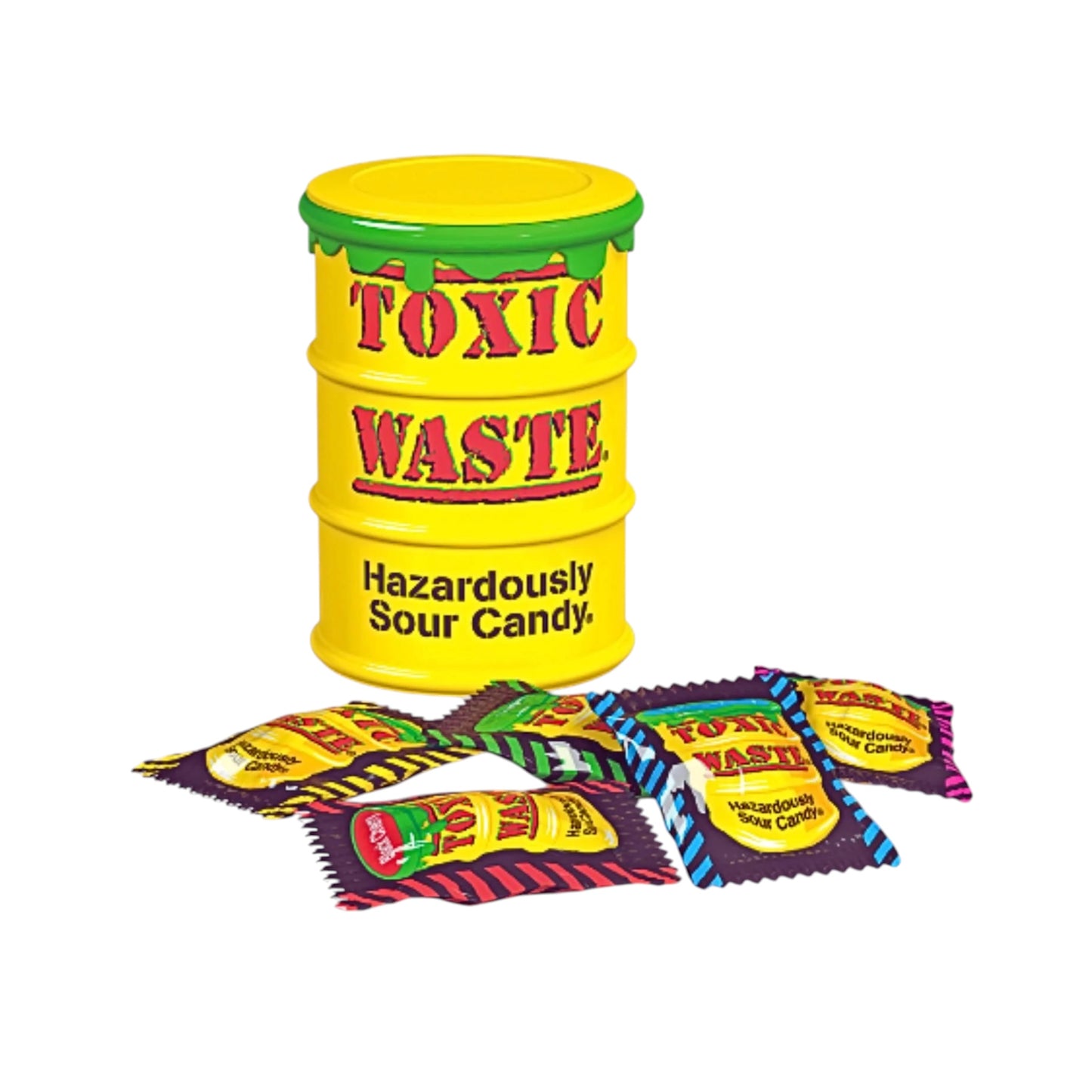 Toxic Waste Drum Yellow