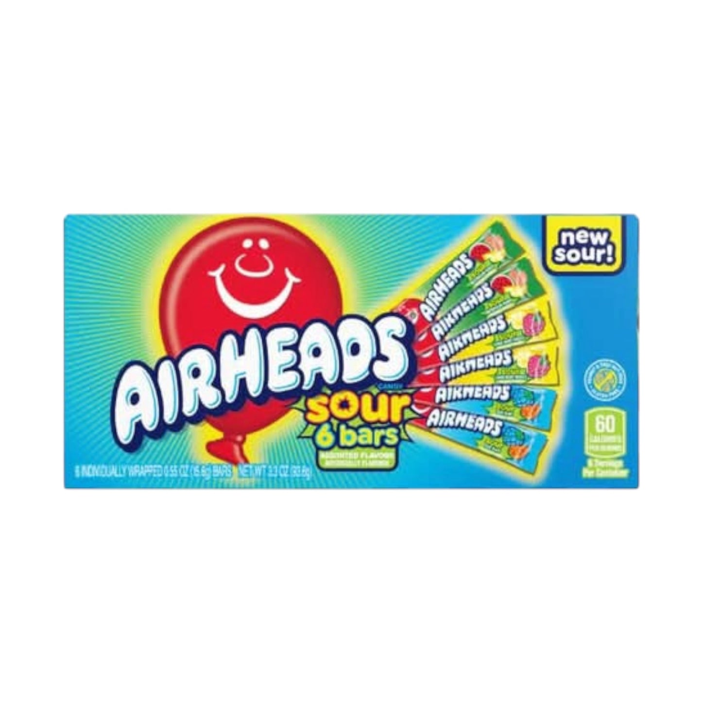 Airheads 6 Bar Theatre Sour Box