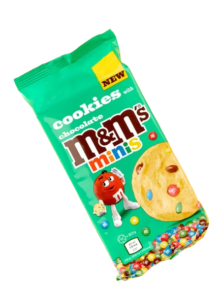 M&M cookies chocolate minis - m&m minis