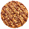 Kinder Bueno Crumble Cookie met bijpassende topping