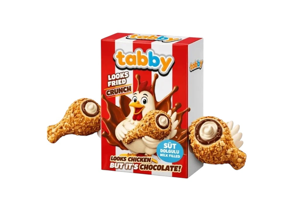 Viral Tabby Chicken Chocolate – Milk Filled Crunch