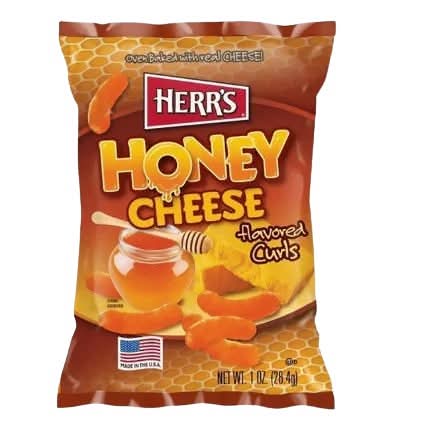 Herr's Honey Cheese Curls 28 g