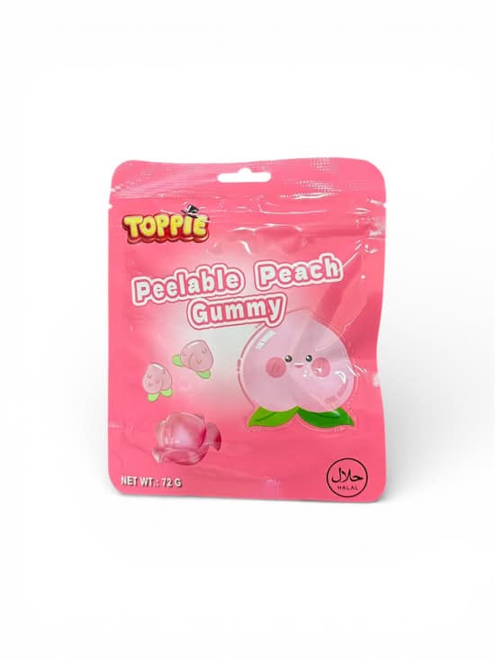 Peelable Peach Gummy