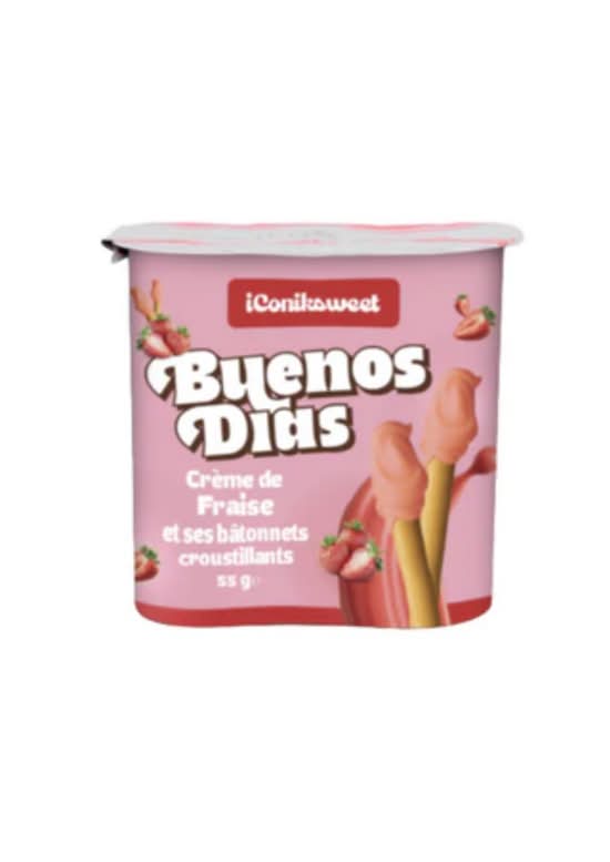 Buenos Dias Strawberry Cream Sticks