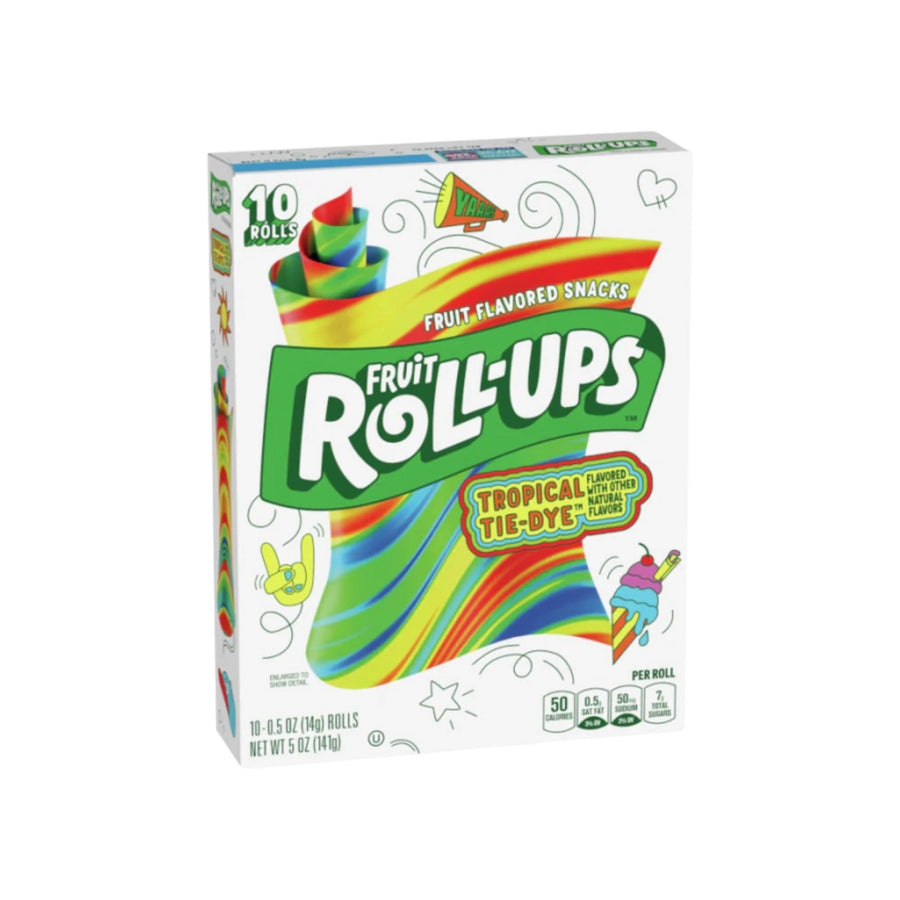 Fruit Roll-Ups Tropical Tie-Dye