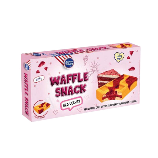 American Bakery Waffle Snack Red Velvet