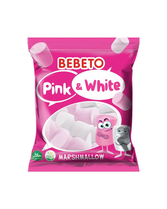 Bebeto Marshmallow Pink & White