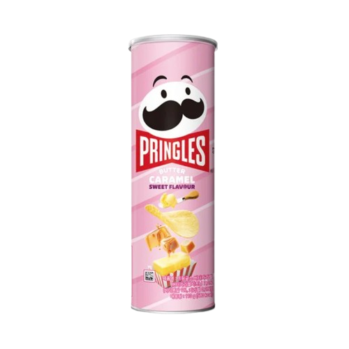 Pringles butter caramel sweet flavour