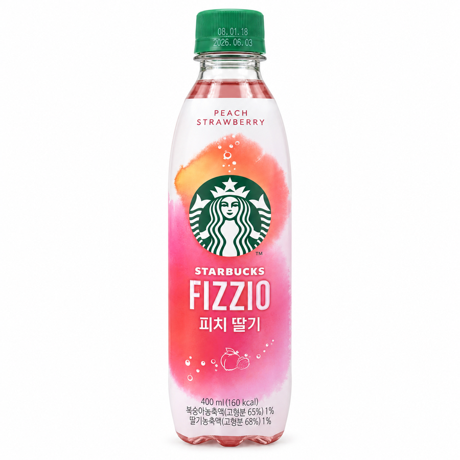 Starbucks Fizzio Peach Strawberry 400 ml