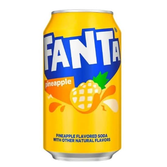 Fanta Pineapple – product packaging