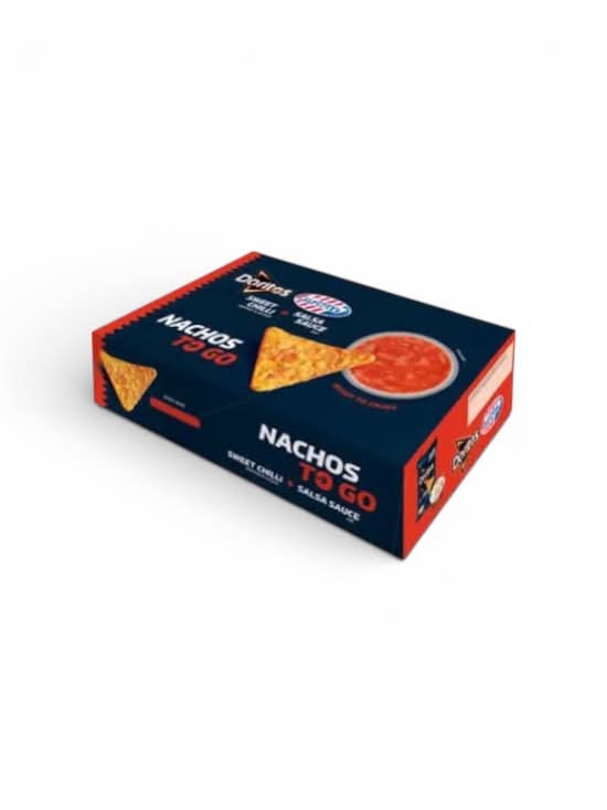 Doritos Nacho to Go Sweet Chilli & Jimmy's Salsa – productverpakking