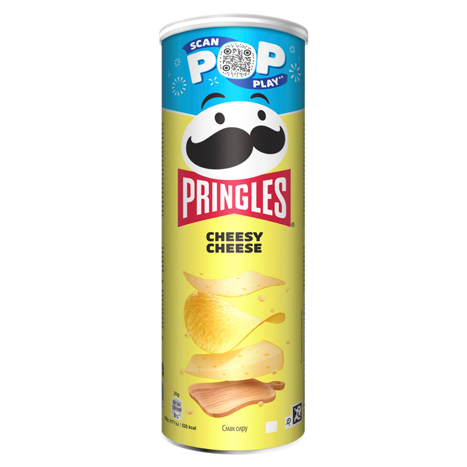 Pringles Cheesy Cheese – product packaging