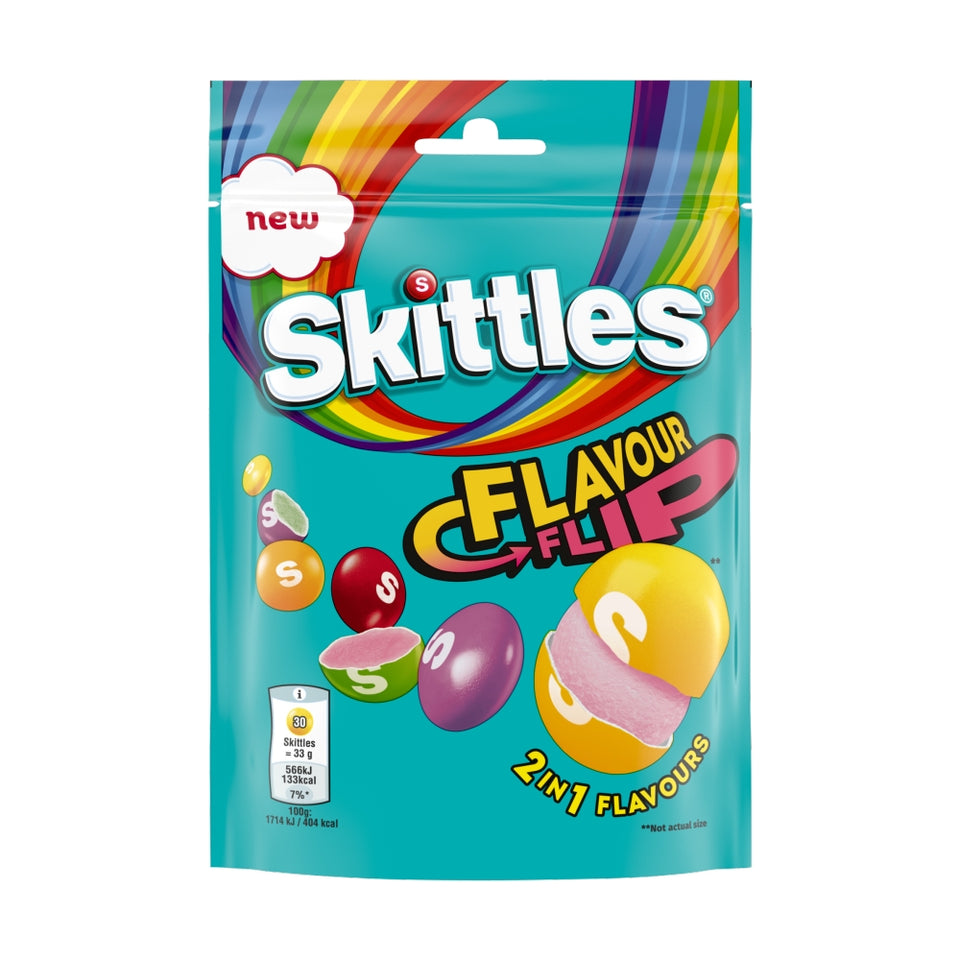 Skittles Flavour Flip – productverpakking