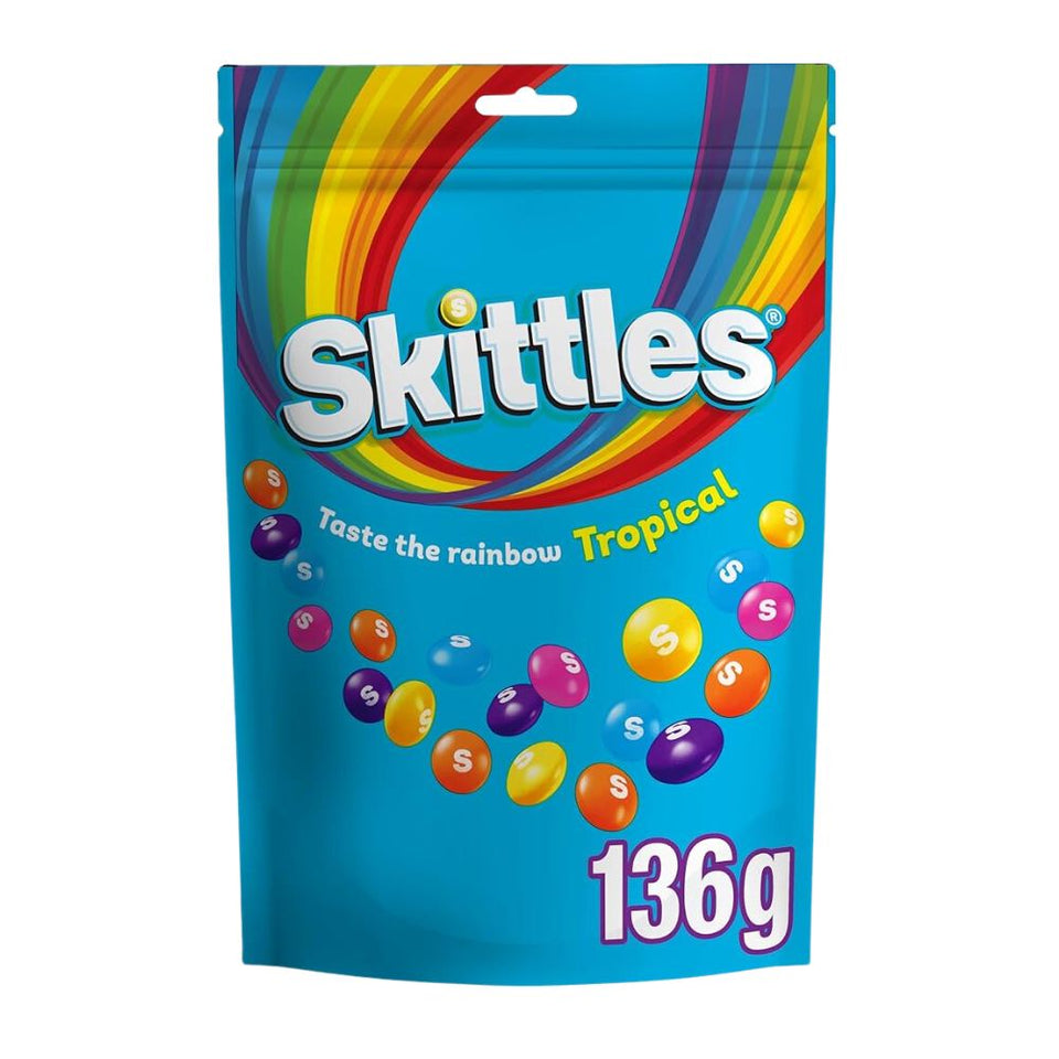 Skittles Tropical – product packaging