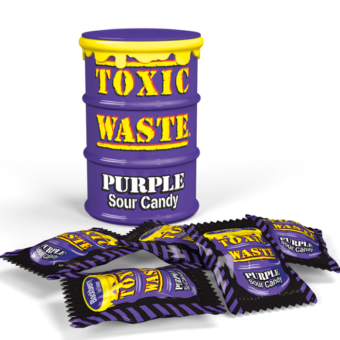 Toxic Waste Purple Drum – productverpakking