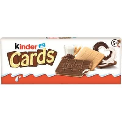 Kinder Cards 5-Pack – product packaging