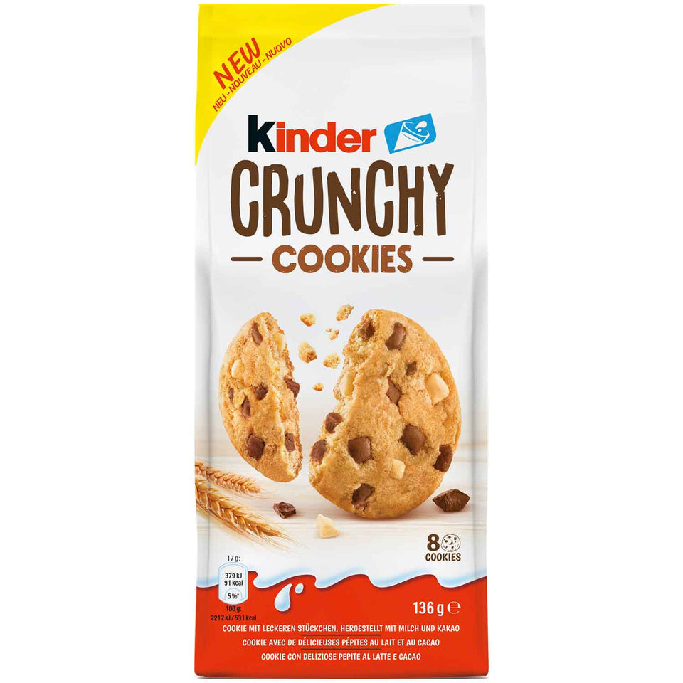 Kinder Crunchy Cookies – productverpakking