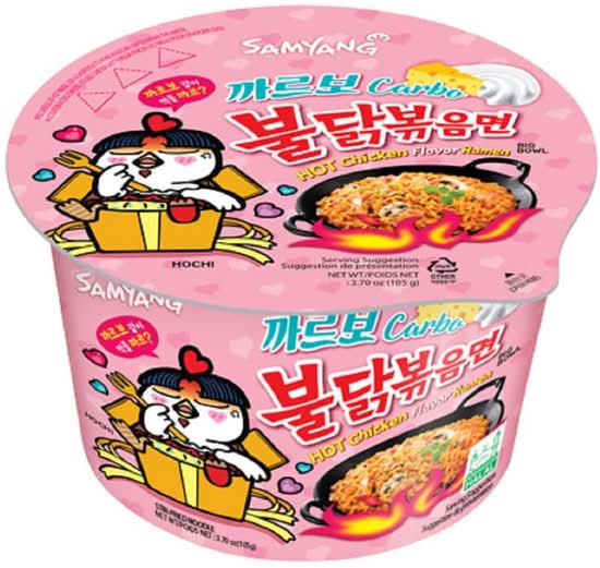 Buldak Carbonara Noodles Bowl – productverpakking