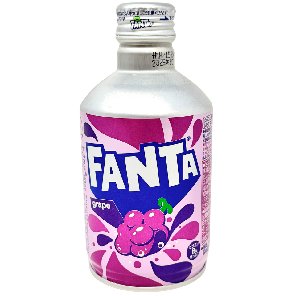 Fanta Grape Aluminium Fles 300 ml – productverpakking