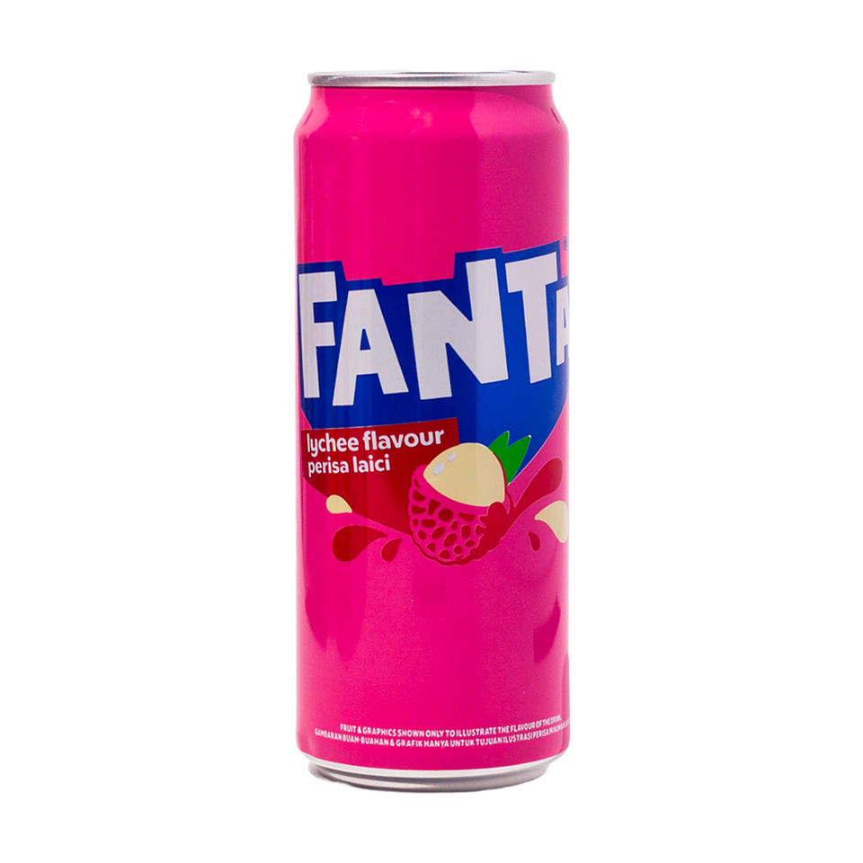 Fanta Lychee – productverpakking