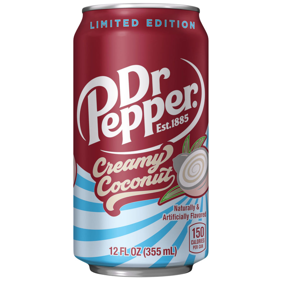Dr Pepper Creamy Coconut – productverpakking