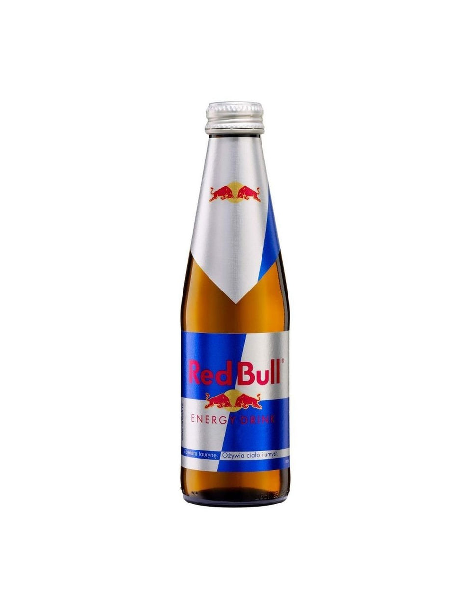 Red Bull Glazen Fles – productverpakking