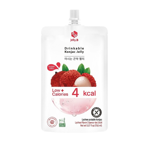 Drinkable Konjac Jelly Lychee – 4 kcal