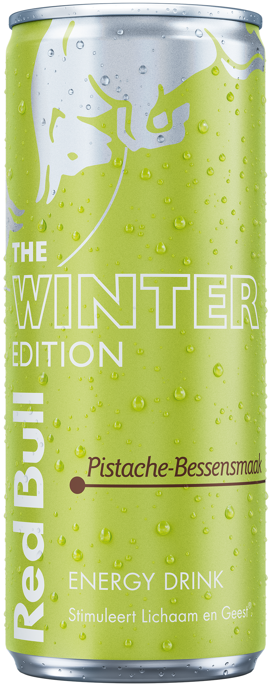 Red Bull Winter Edition Pistache-Bessen – productverpakking