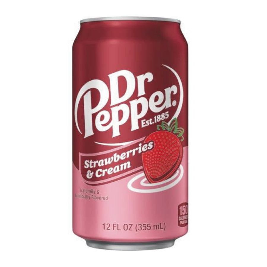 Dr Pepper Strawberries & Cream 355 ml