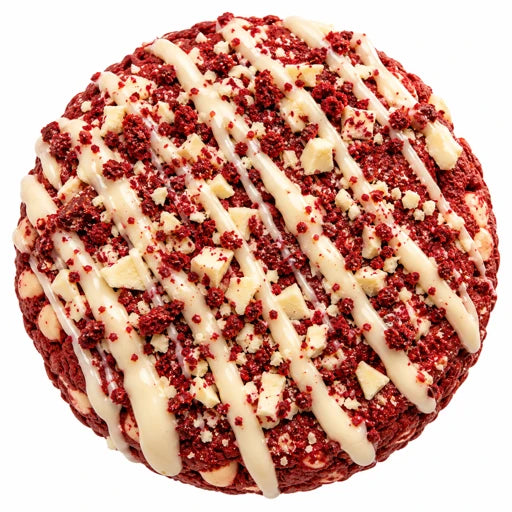 Red Velvet Crumble Cookie
