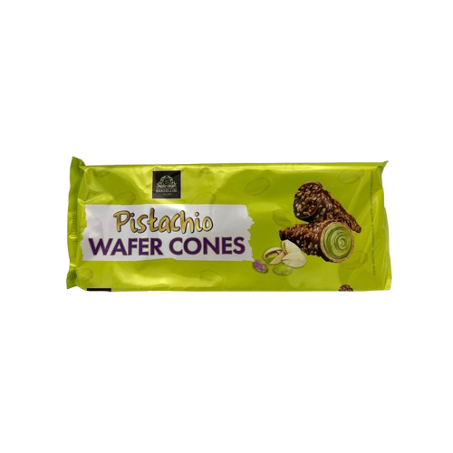 Pistachio wafer cones